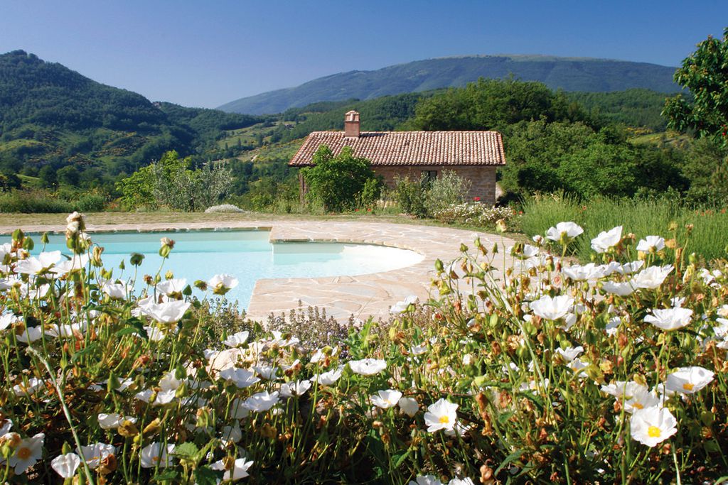 A House Surrounded by the countryside.