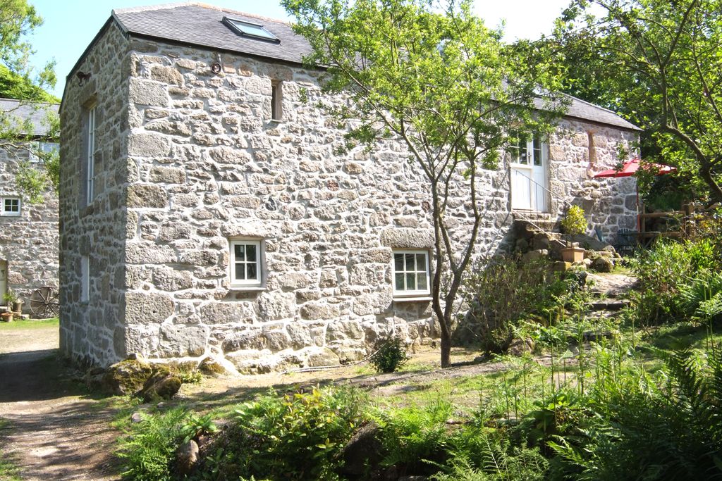 Exterior shot of the Granary at Roskennals in Penzance Cornwall