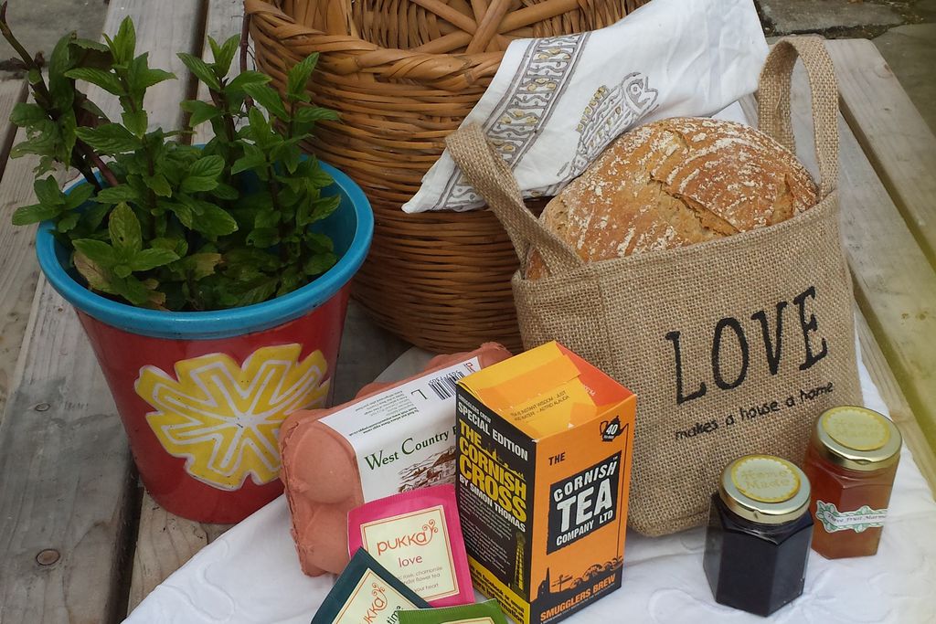 Hamper with local produce