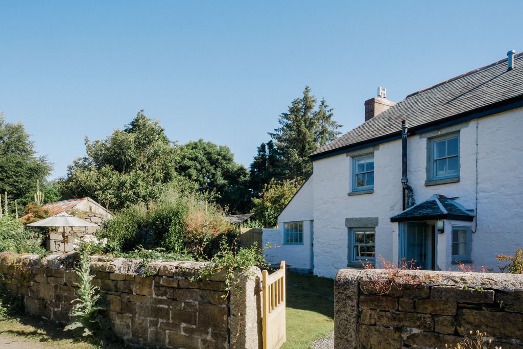 Exterior of Trelowarren in Cornwall