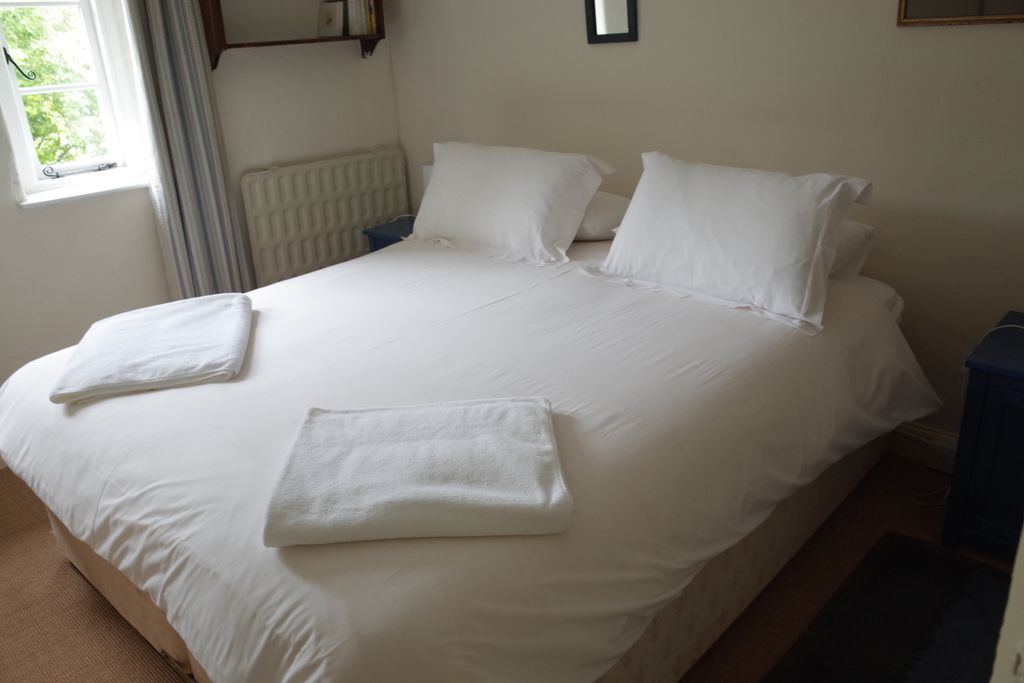 Double bedroom with fresh linen