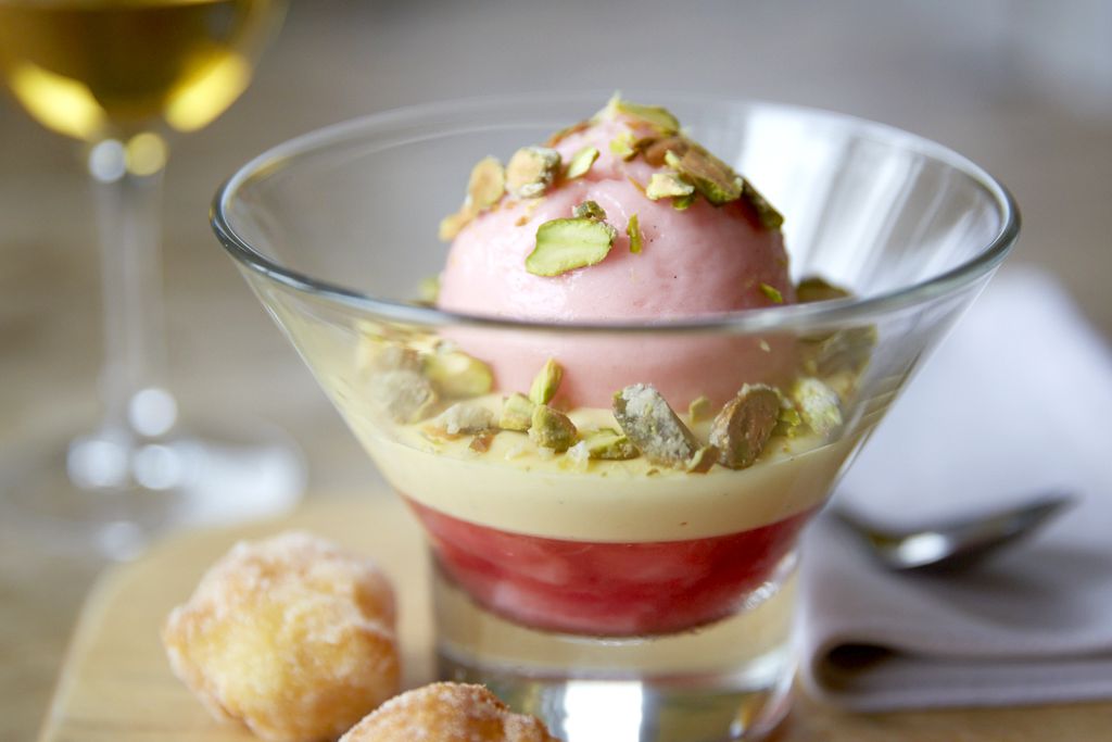 Dessert at The Old Coastguard