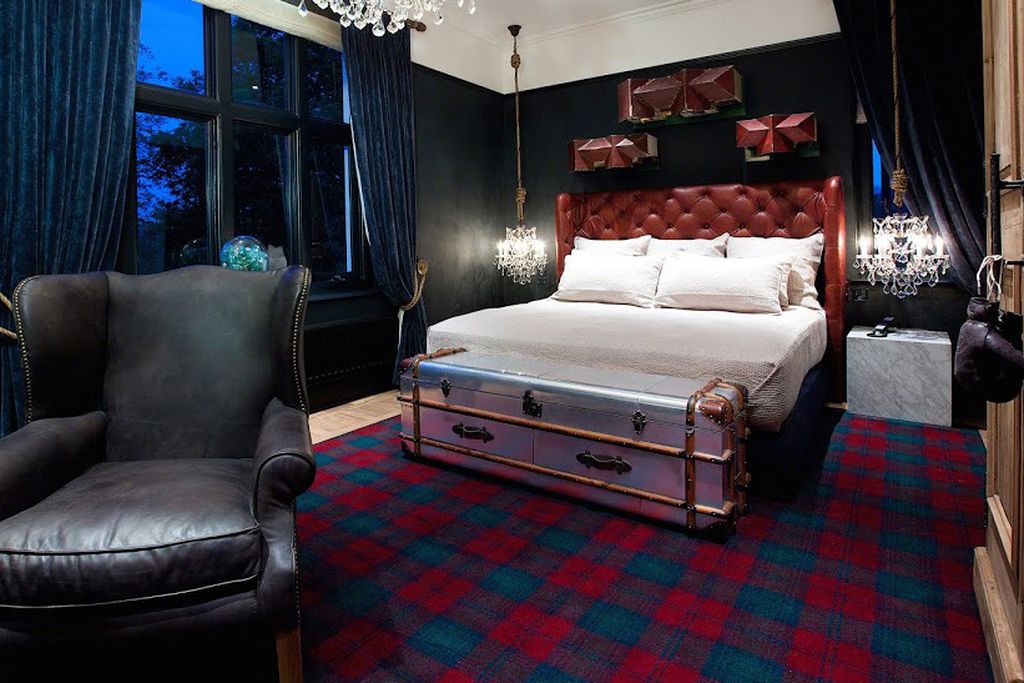 Stylish Mad Hatter room at the hotel