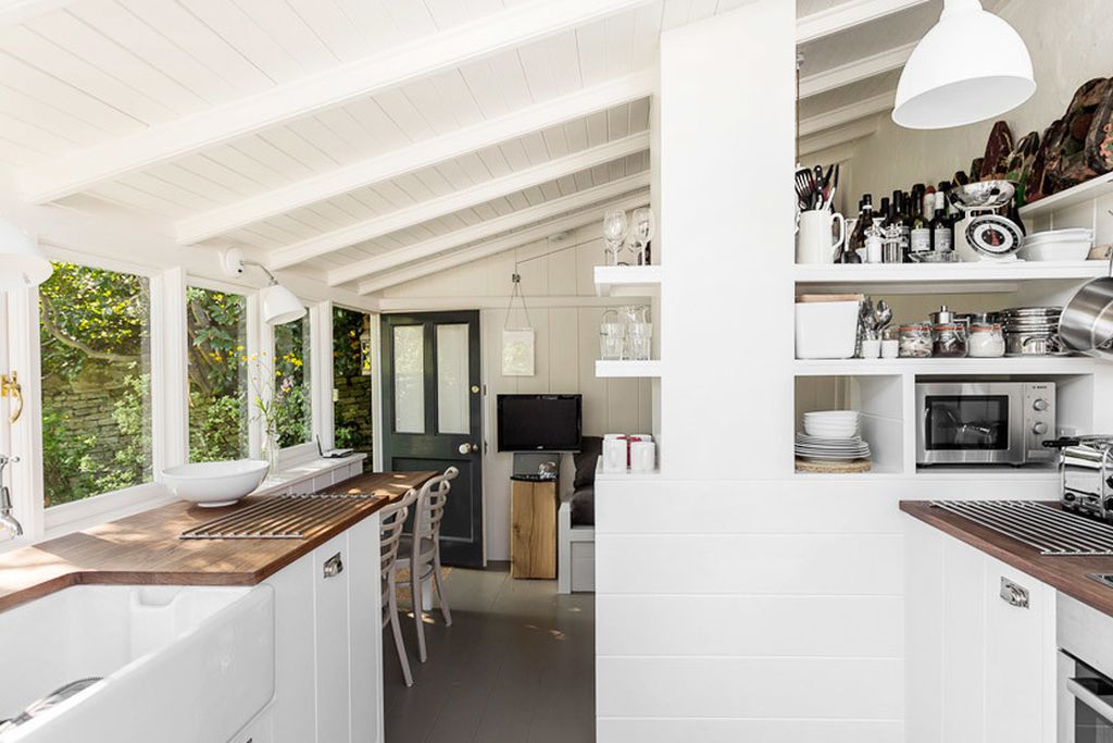 The kitchen at The Cabin
