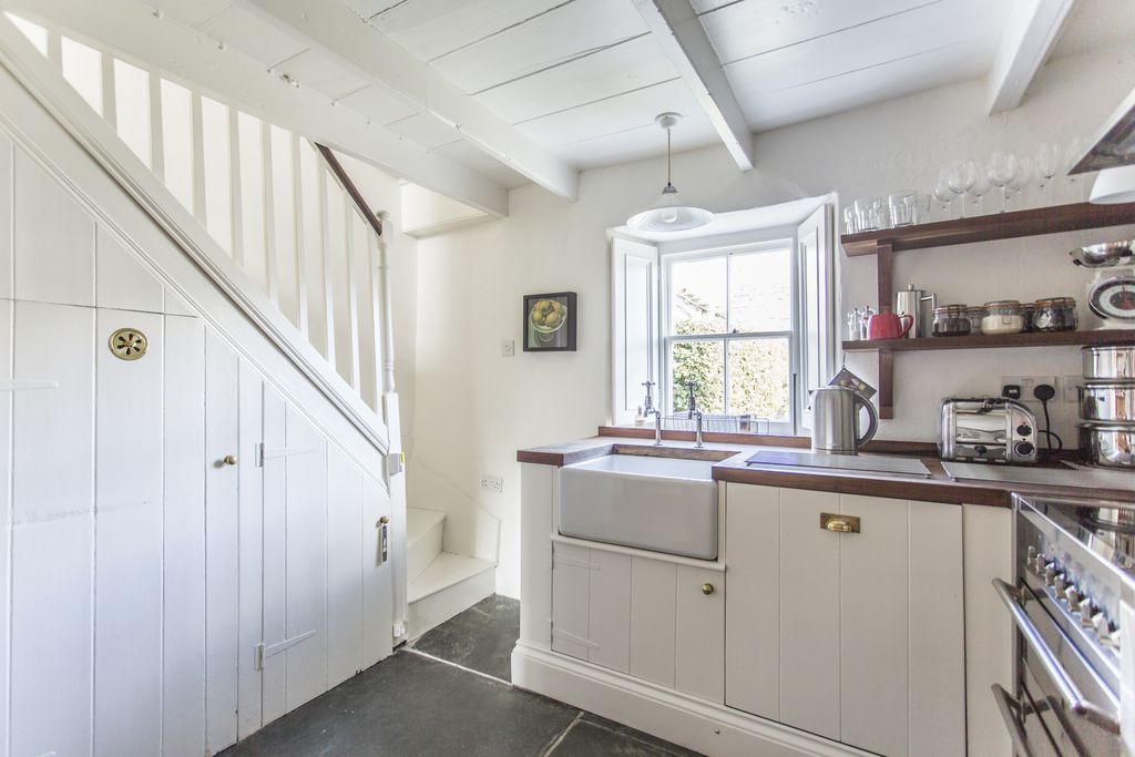 the kitchen in The Cottage