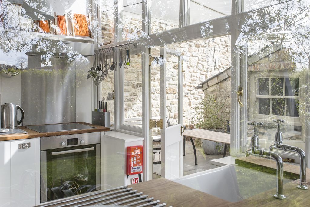 Modern kitchen at The Cabin