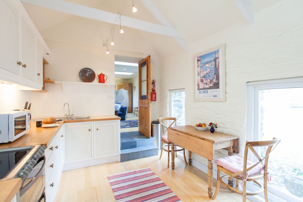 Bright kitchen in Truro, Cornwall