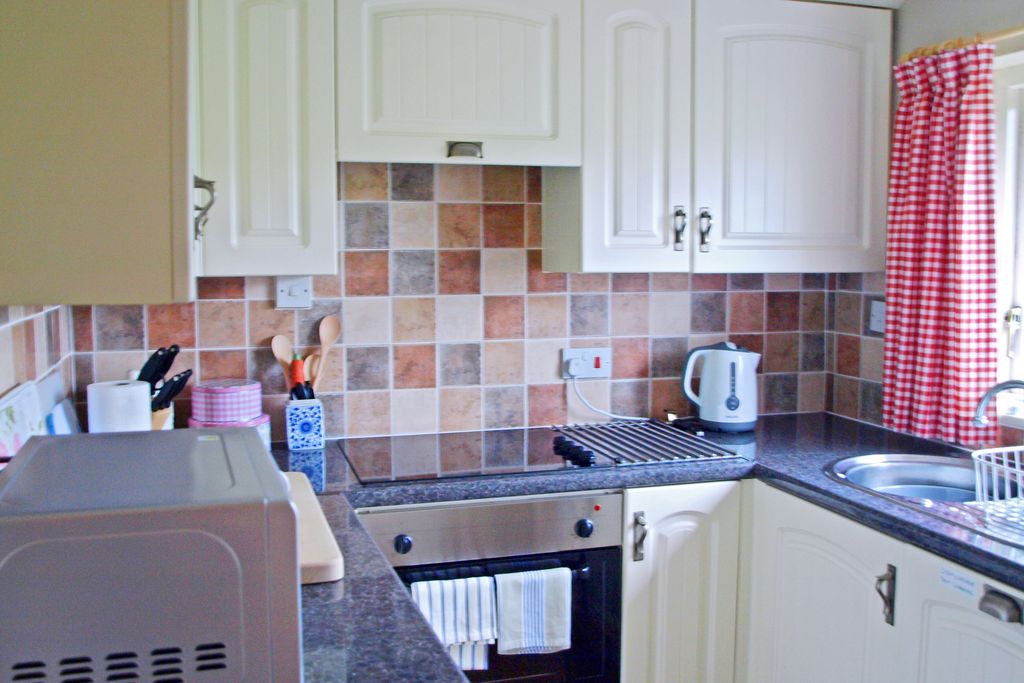 Kitchen with modern appliances