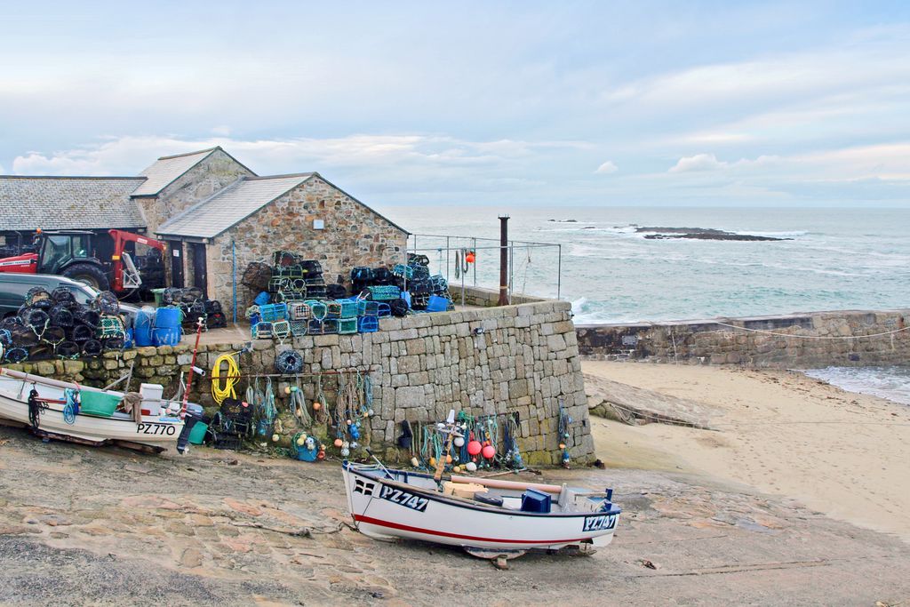 Local fishing boats