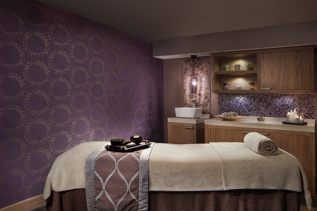 Treatment room at the Spa
