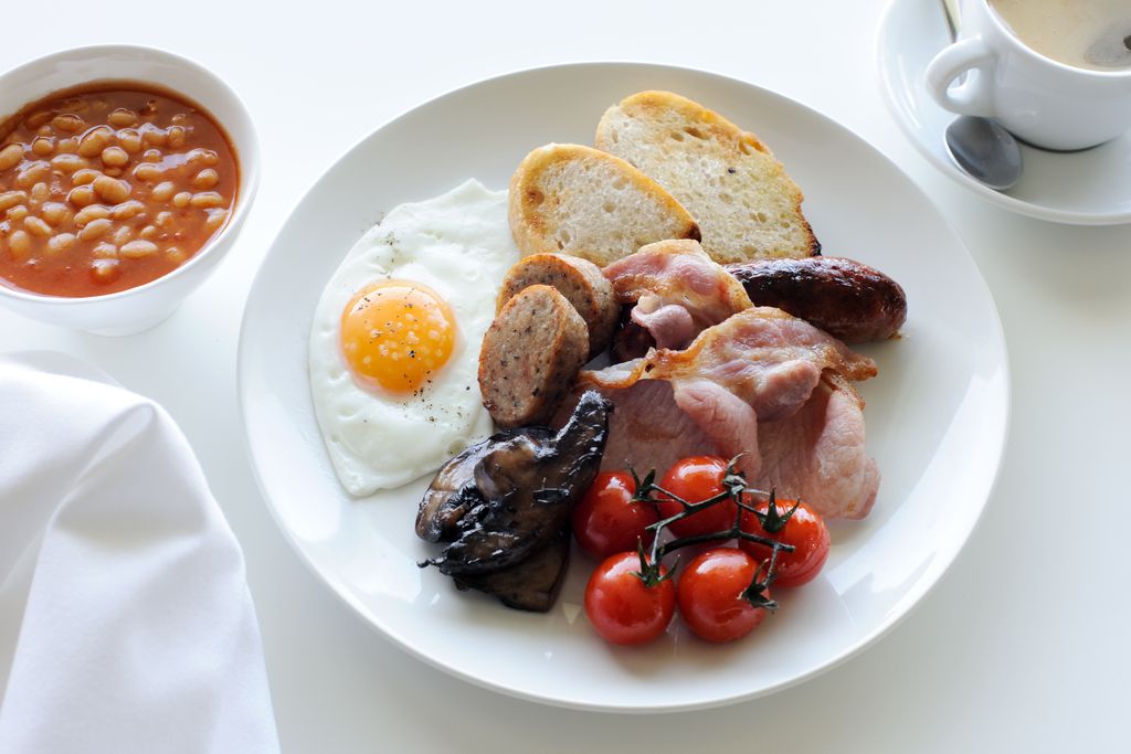 Breakfast at the hotel