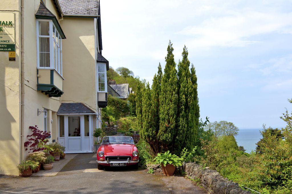 Garden Studio, North Walk House Devon, exterior view of the property