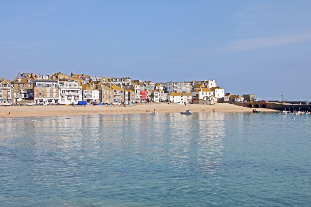 View of St Ives in Cornwall
