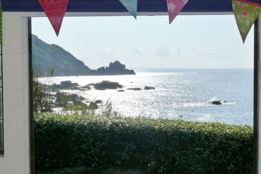 View from the property onto the sea