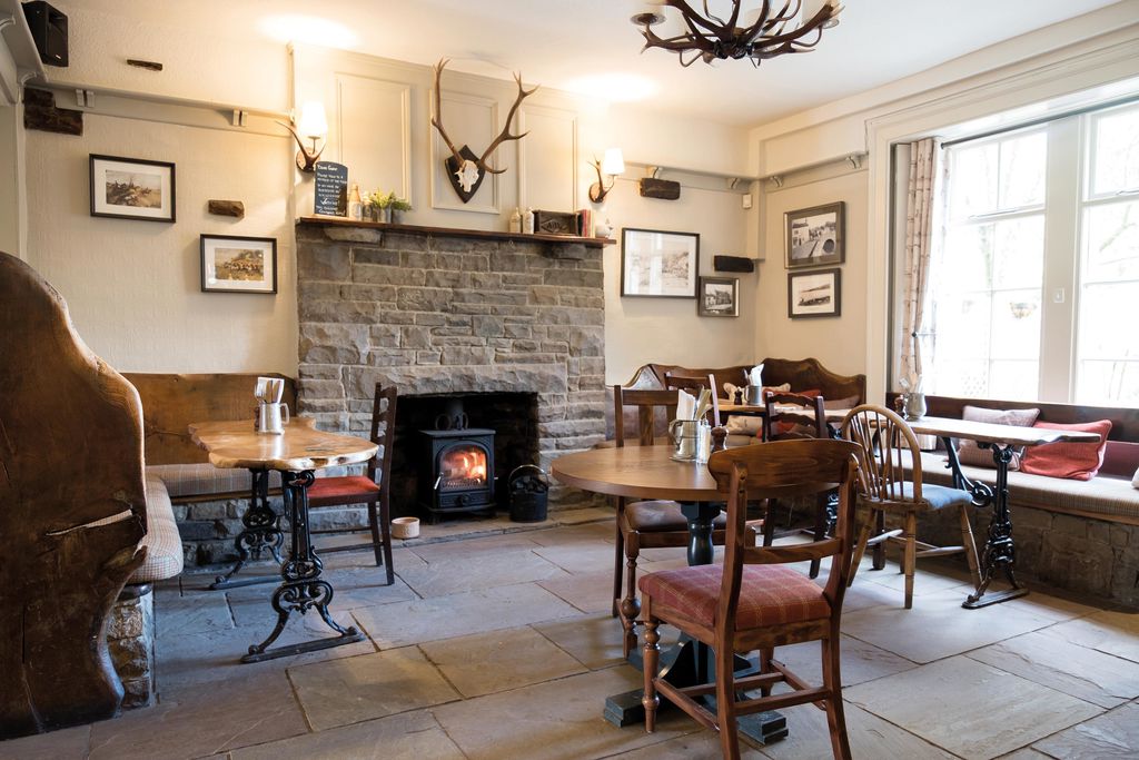 The Lister Arms At Malham Inn In Yorkshire 