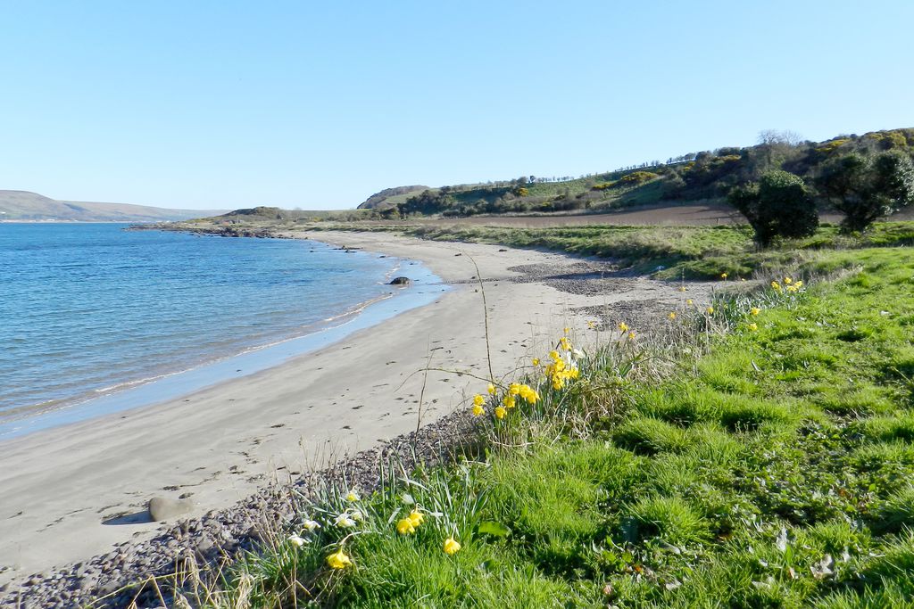 Corsewall Estate Scotland the local beach