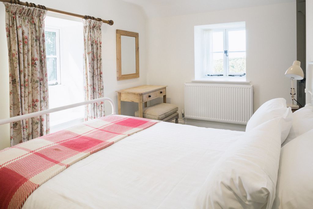 Cosy double bedroom with traditional features