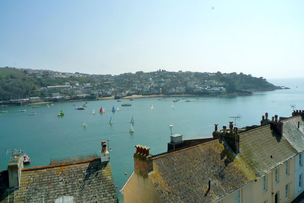 Views of Fowey Harbour in Cornwall