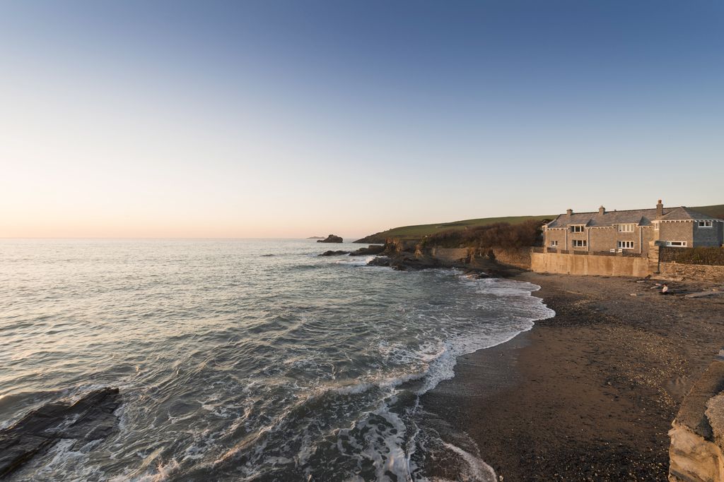 Pentonwarra on the beach in Cornwall