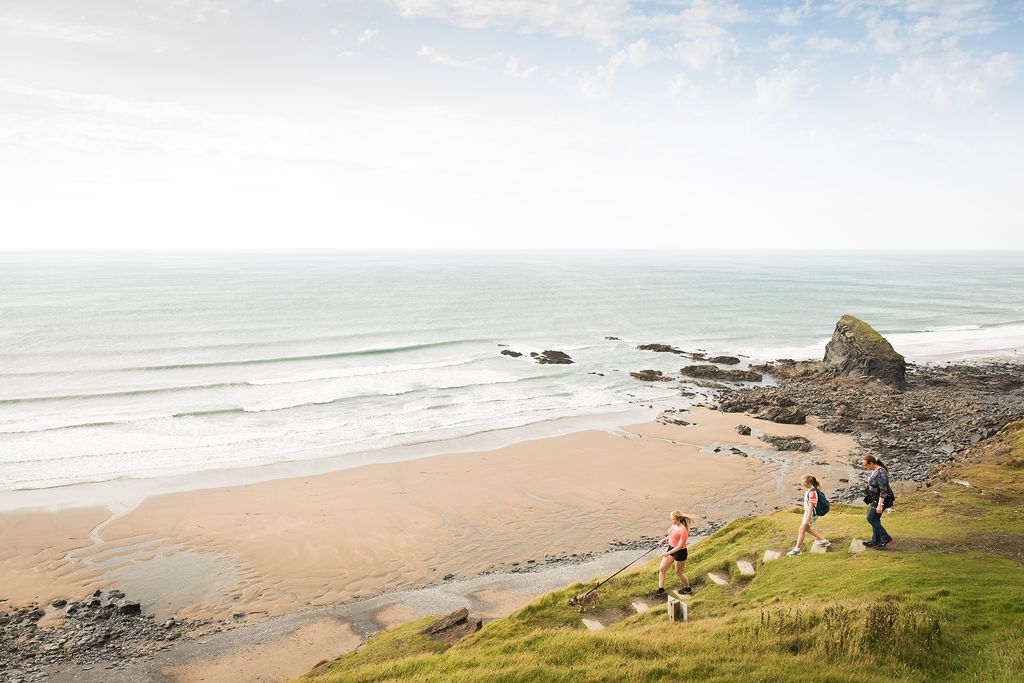 Local Cornish beach