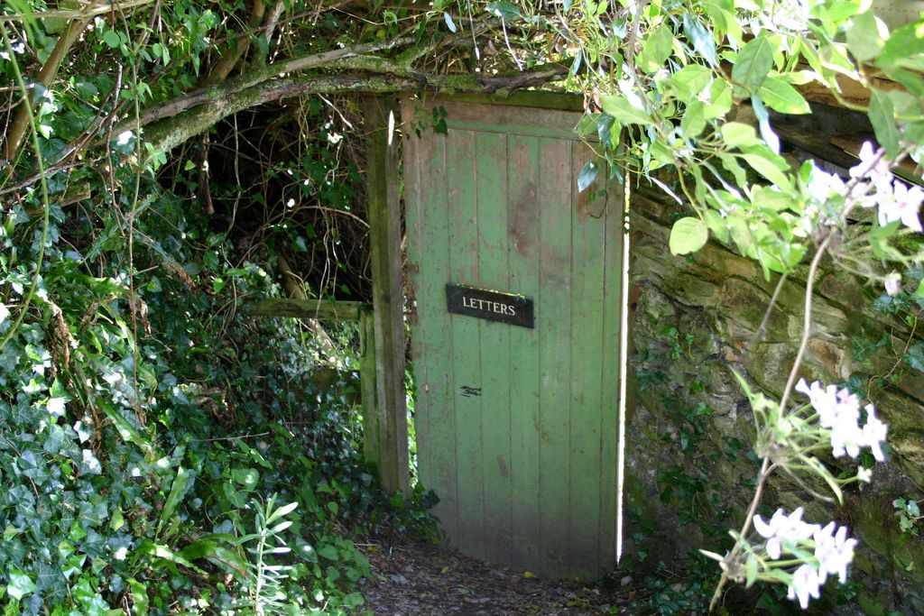 Gate to the property