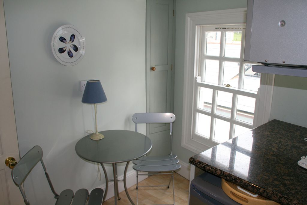 Small seating area in the kitchen