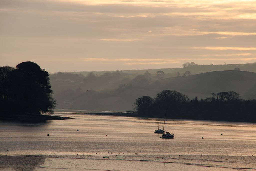 Evening view of the river  