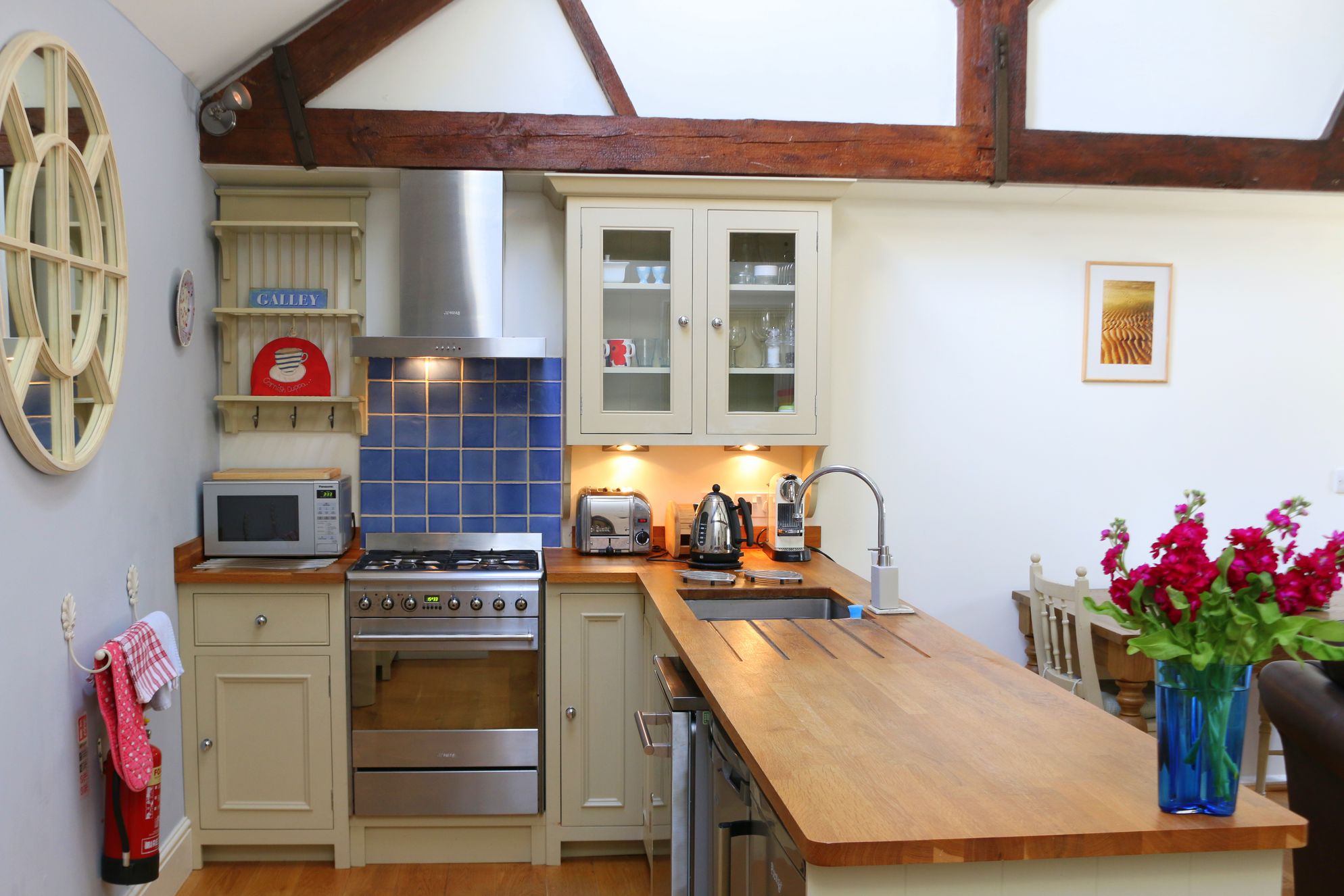 Modern kitchen with appliances