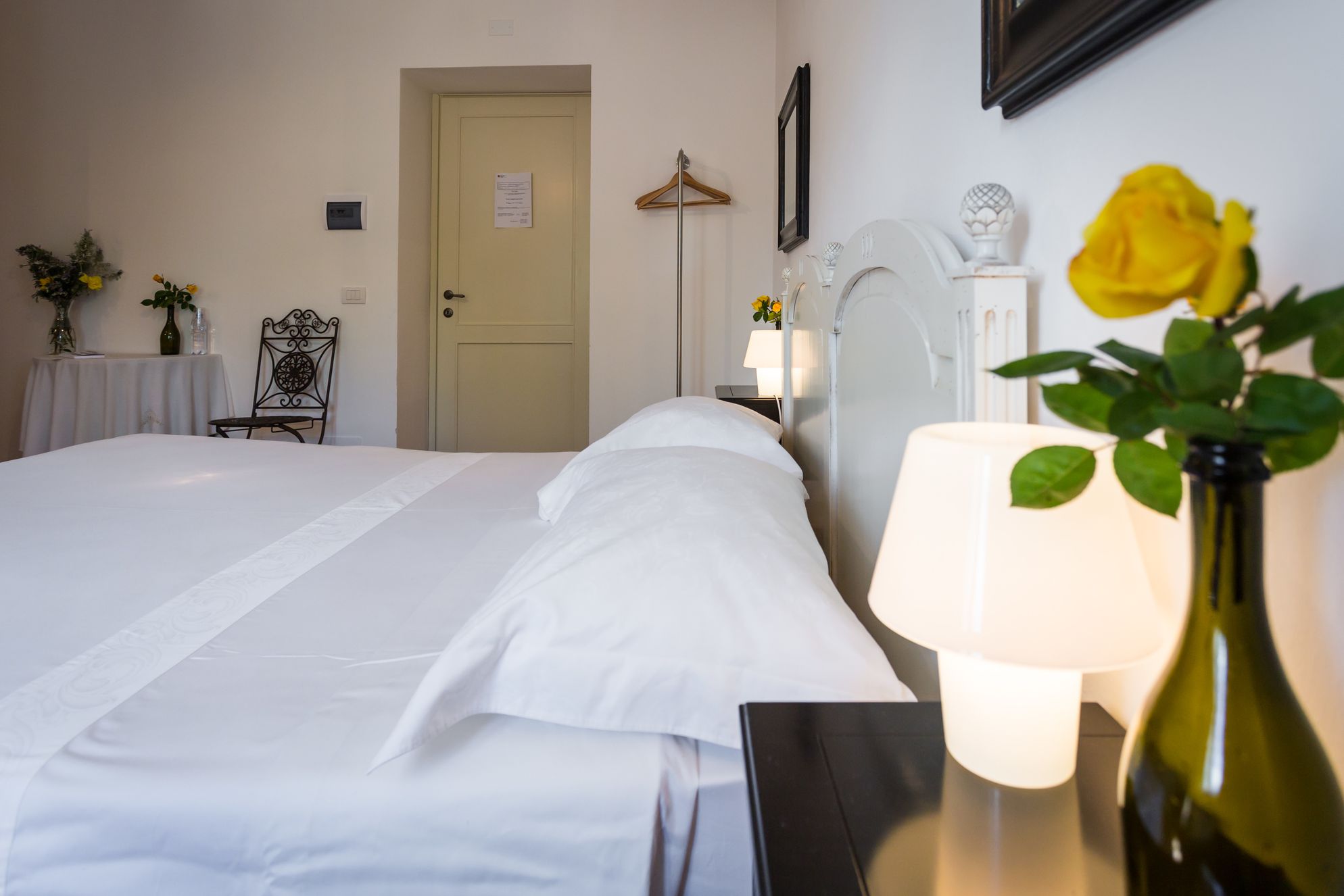 Fresh and light bedroom in Podere Orto Wine Country House