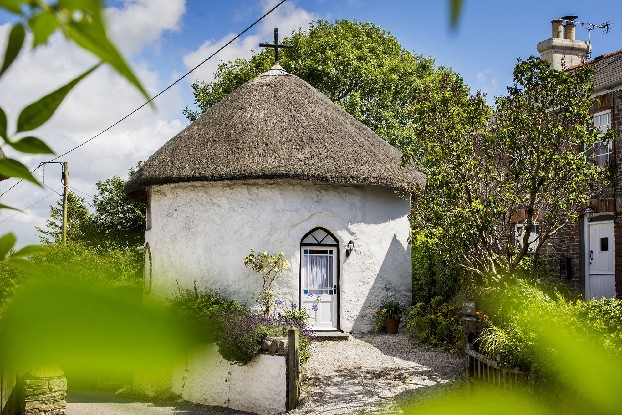 Exterior of Round House East in Cornwall