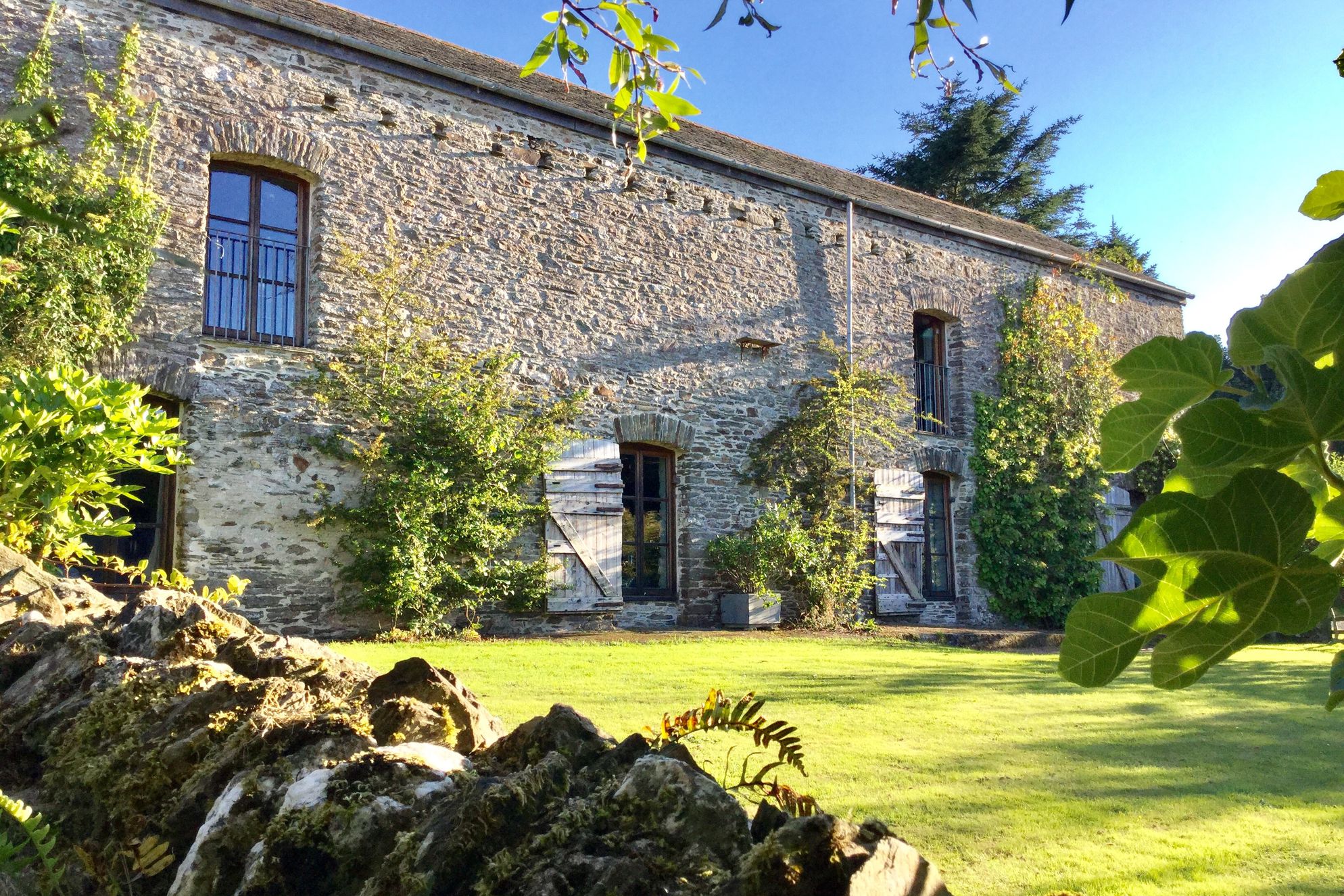 Outside view of Big Barn Devon