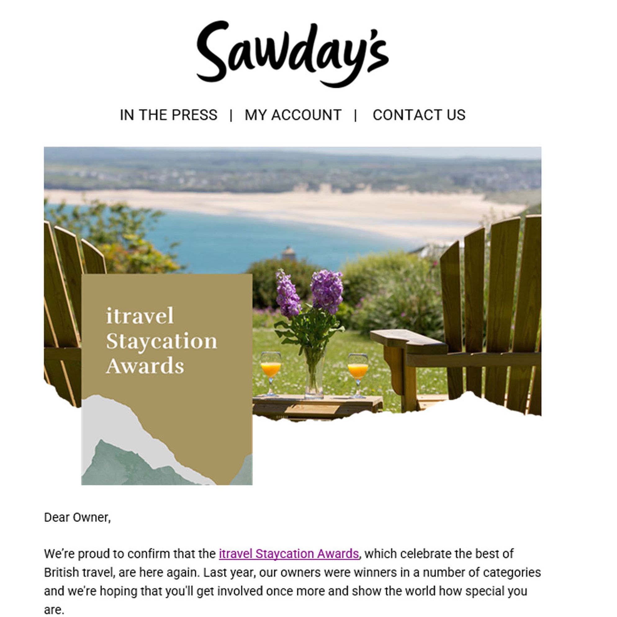 iTravel Staycation Awards