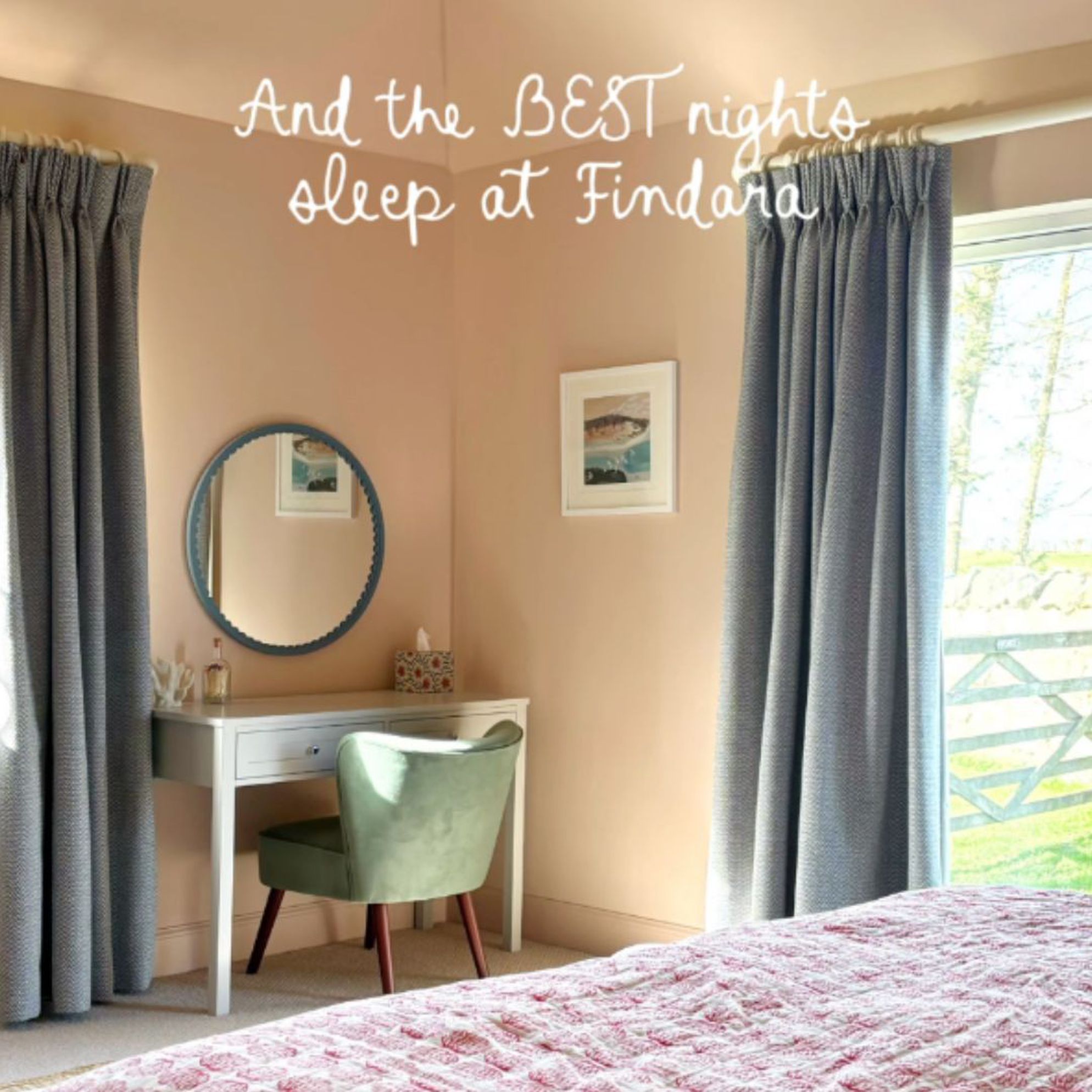 Sophie Bobbins at Findara Cottage, Northumberland