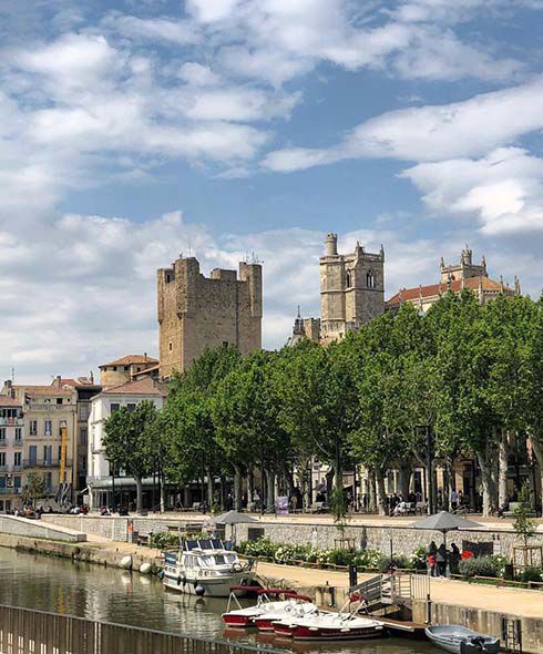 Narbonne Barcelona ot Montpellier train route