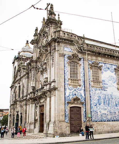 Tim Moore Porto to Lisbon building in Porto